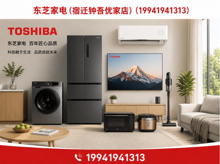 沭阳县东芝洗烘套装展示图